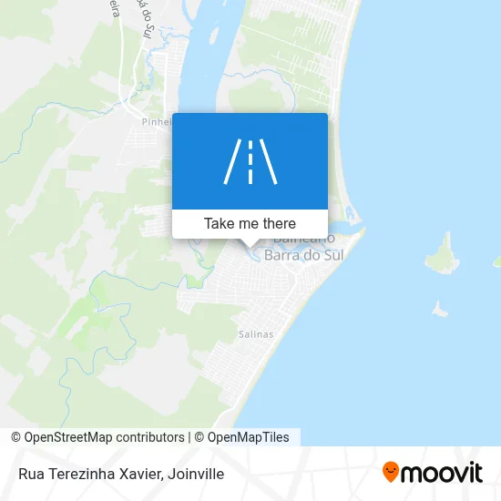 Rua Terezinha Xavier map