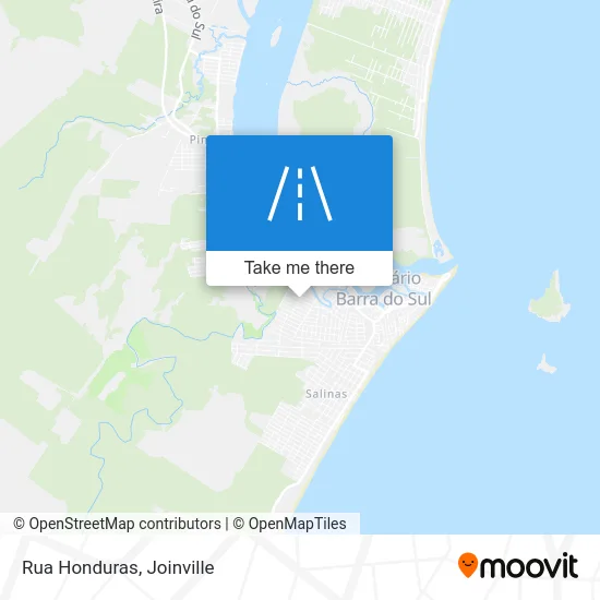 Rua Honduras map