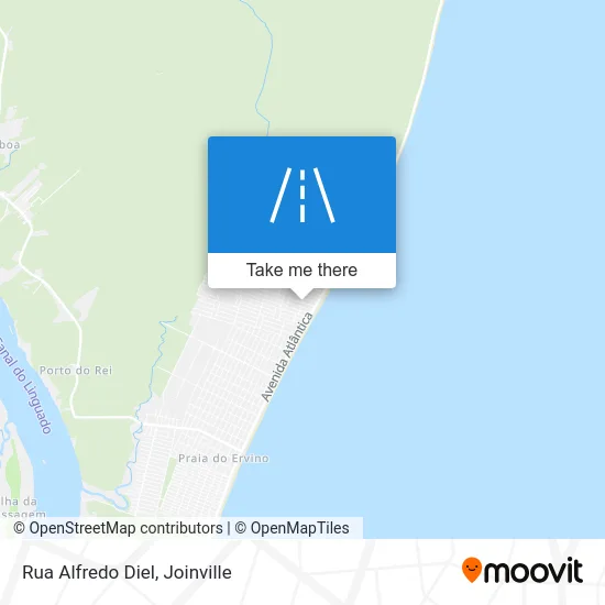 Rua Alfredo Diel map