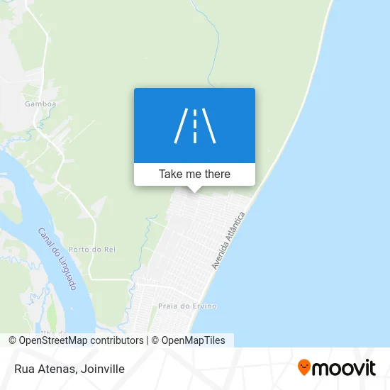Rua Atenas map