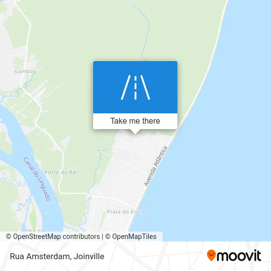 Rua Amsterdam map