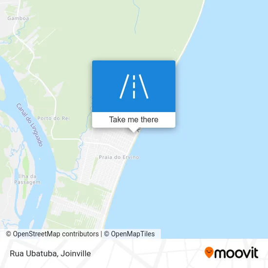 Rua Ubatuba map