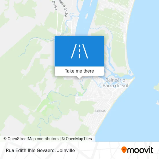 Rua Edith Ihle Gevaerd map
