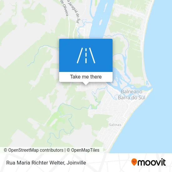 Rua Maria Richter Welter map