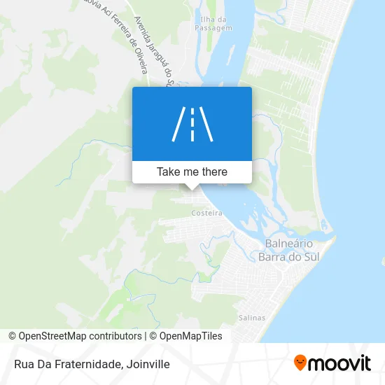 Rua Da Fraternidade map