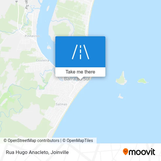 Rua Hugo Anacleto map