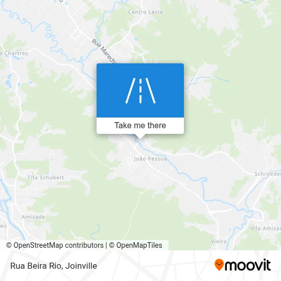 Rua Beira Rio map