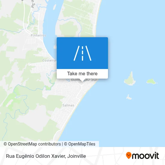 Rua Eugênio Odilon Xavier map