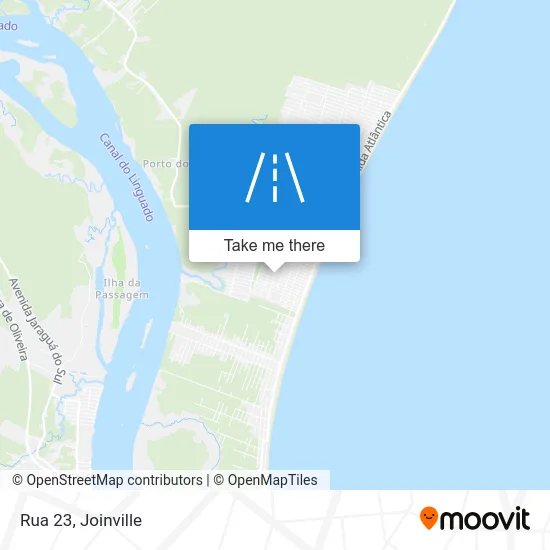 Rua 23 map