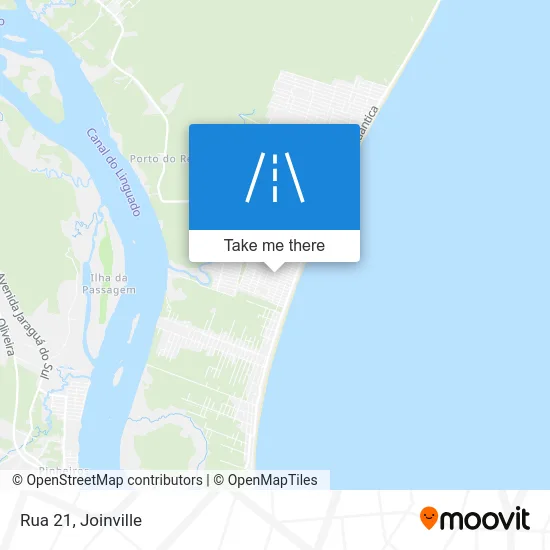 Rua 21 map