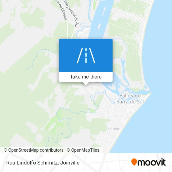 Rua Lindolfo Schimitz map