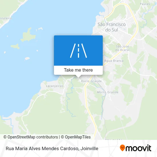 Rua Maria Alves Mendes Cardoso map