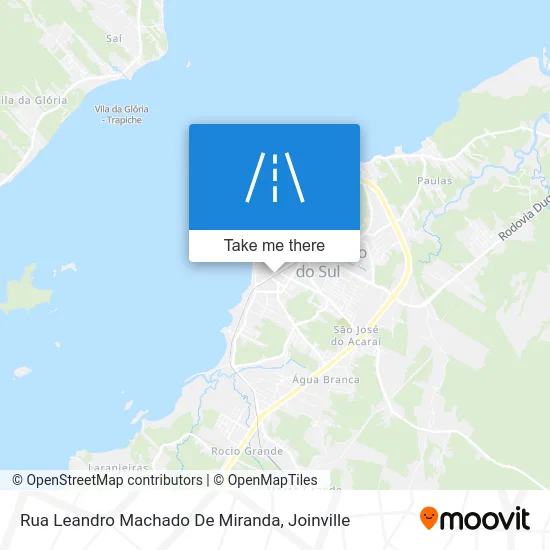 Rua Leandro Machado De Miranda map