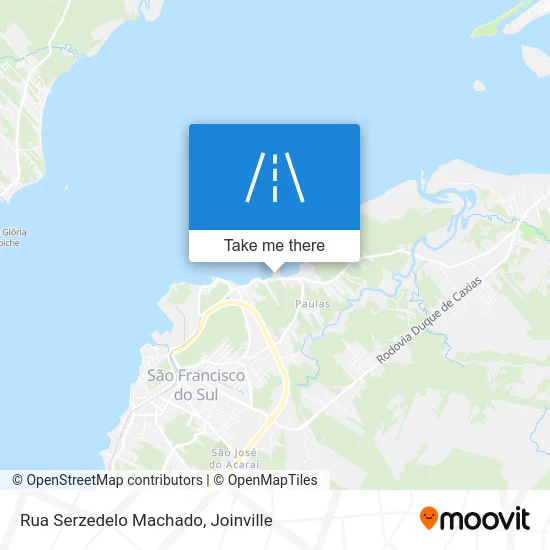 Rua Serzedelo Machado map