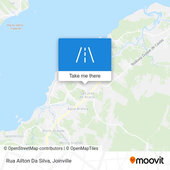 Rua Ailton Da Silva map