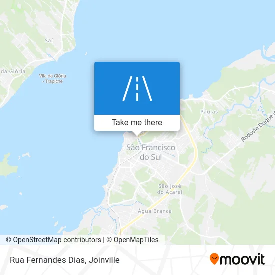 Rua Fernandes Dias map