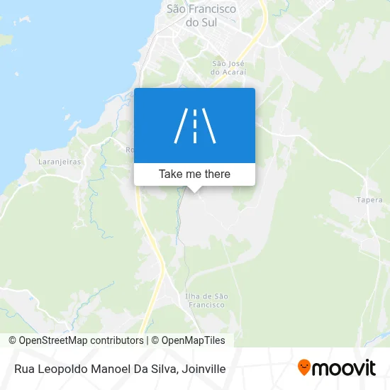Rua Leopoldo Manoel Da Silva map