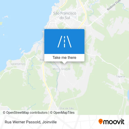 Rua Werner Passold map