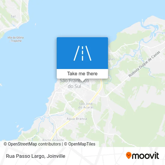Rua Passo Largo map