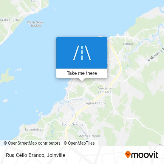 Rua Célio Branco map