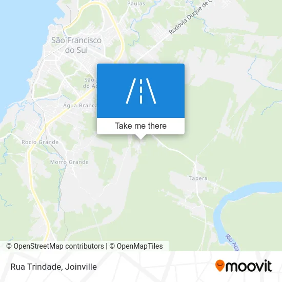 Rua Trindade map