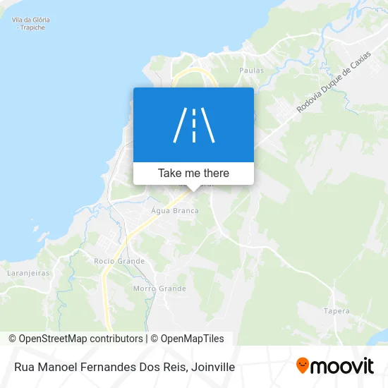 Rua Manoel Fernandes Dos Reis map