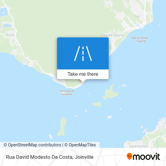 Rua David Modesto Da Costa map