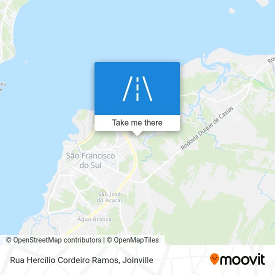 Rua Hercílio Cordeiro Ramos map