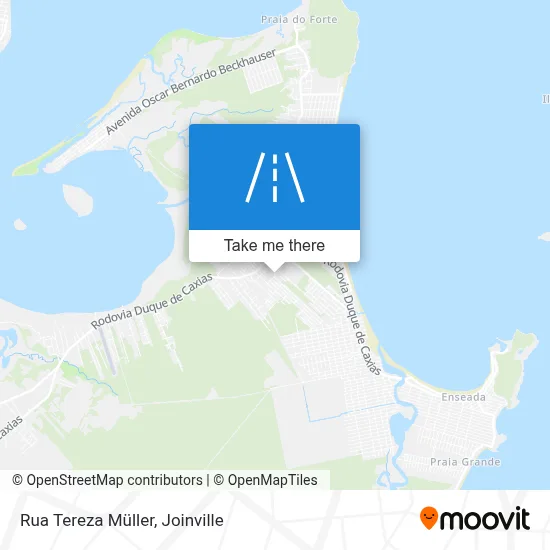 Rua Tereza Müller map