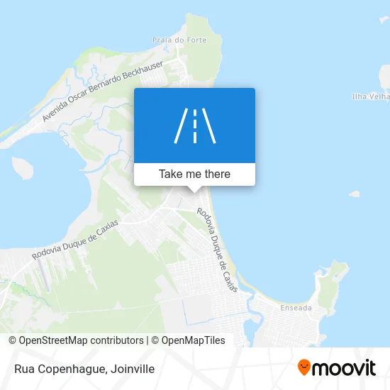 Rua Copenhague map