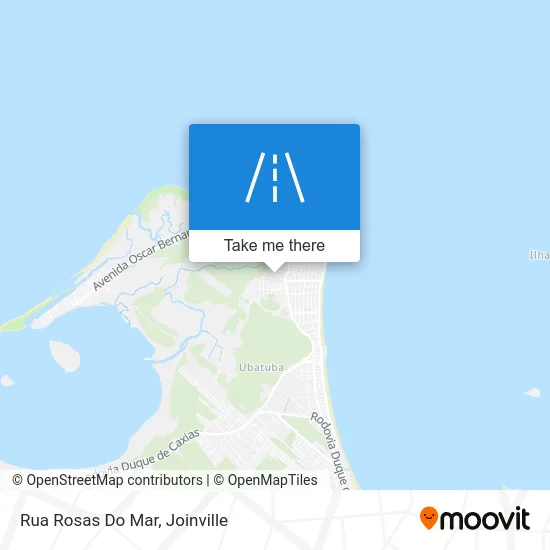 Rua Rosas Do Mar map