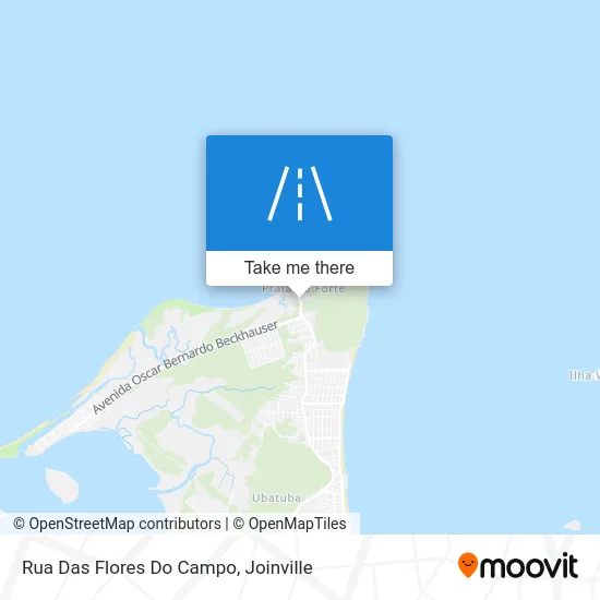 Rua Das Flores Do Campo map