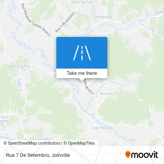 Rua 7 De Setembro map