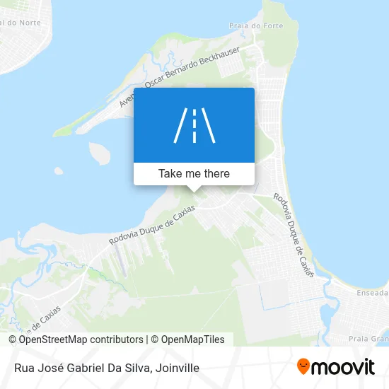 Rua José Gabriel Da Silva map