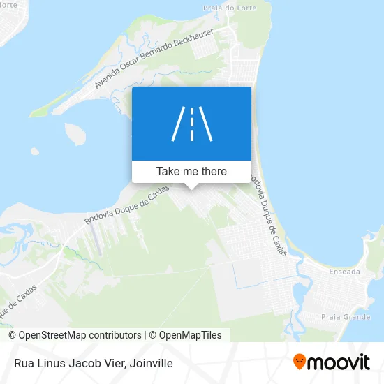 Rua Linus Jacob Vier map