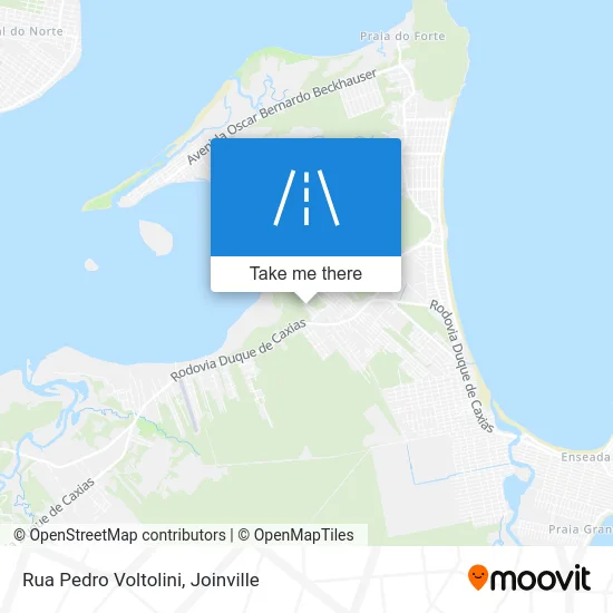 Rua Pedro Voltolini map