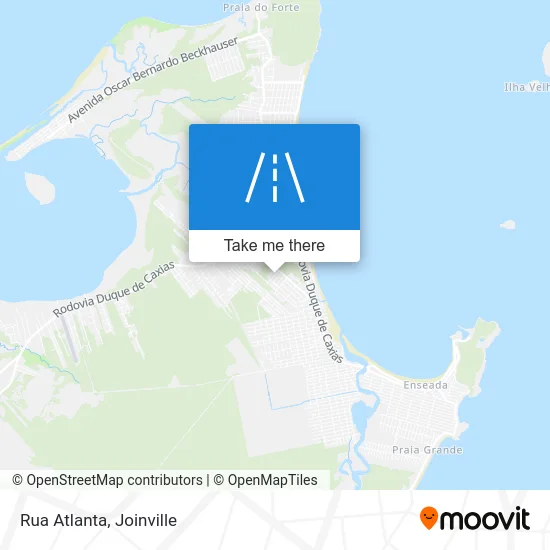 Rua Atlanta map