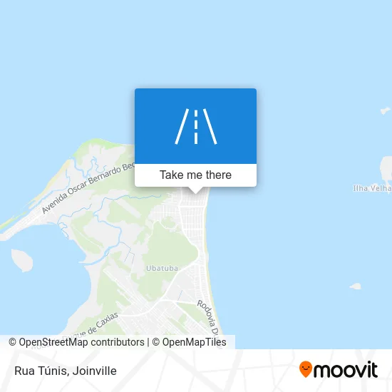 Rua Túnis map