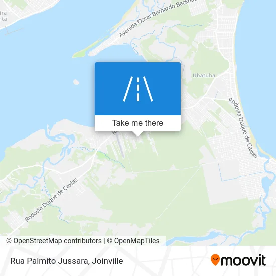 Rua Palmito Jussara map