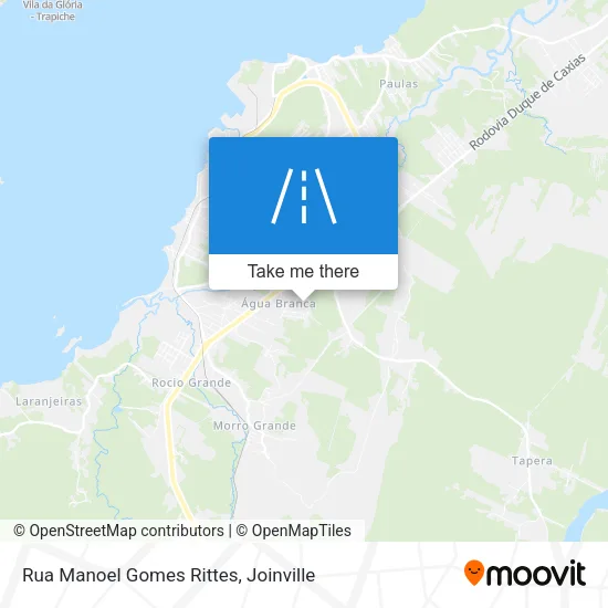 Rua Manoel Gomes Rittes map