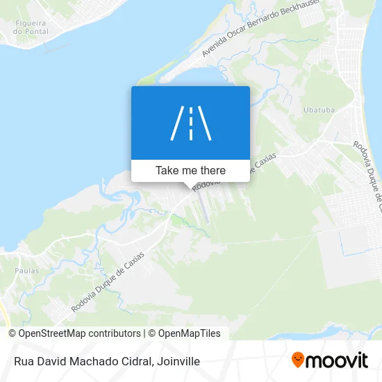 Rua David Machado Cidral map