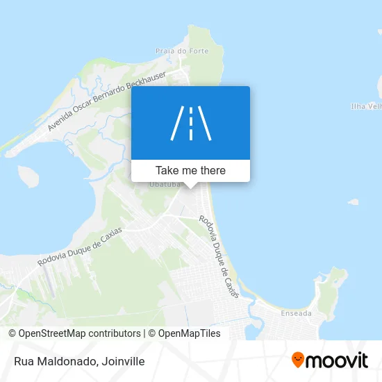 Rua Maldonado map