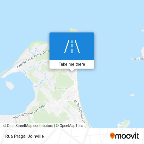 Rua Praga map