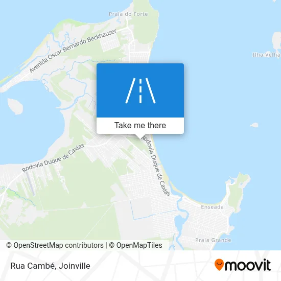 Rua Cambé map
