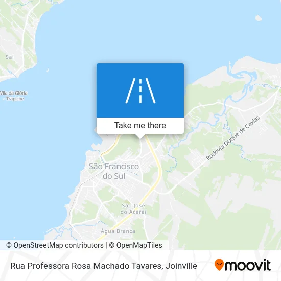 Rua Professora Rosa Machado Tavares map