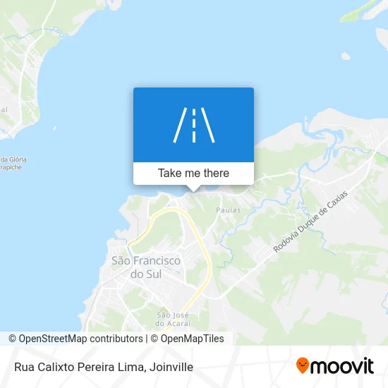 Rua Calixto Pereira Lima map