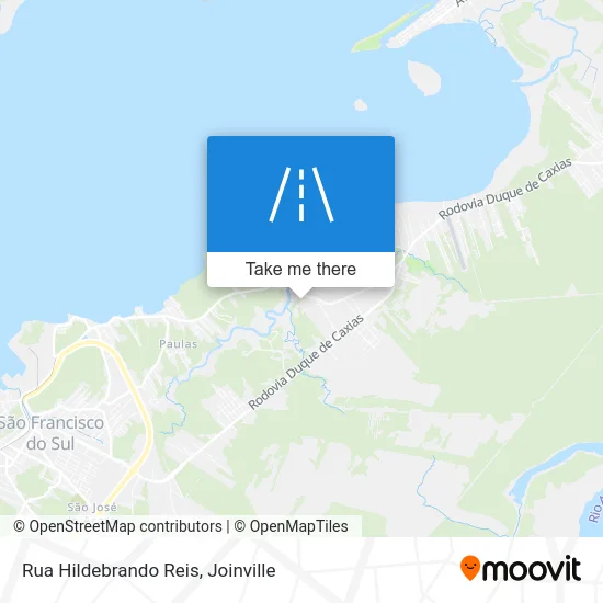 Rua Hildebrando Reis map