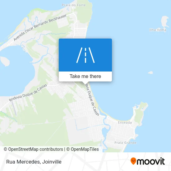 Rua Mercedes map