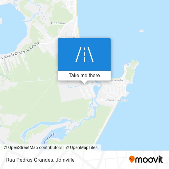 Rua Pedras Grandes map