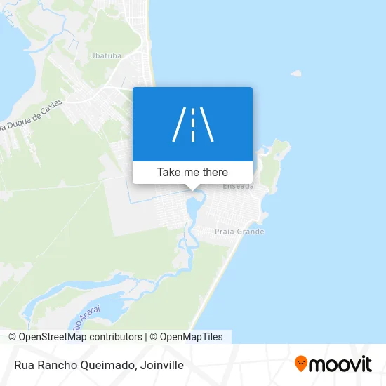 Rua Rancho Queimado map